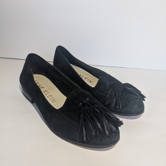 Anne Klein Darcy Black Tassel Loafer Size 7 - Picture 4 of 11